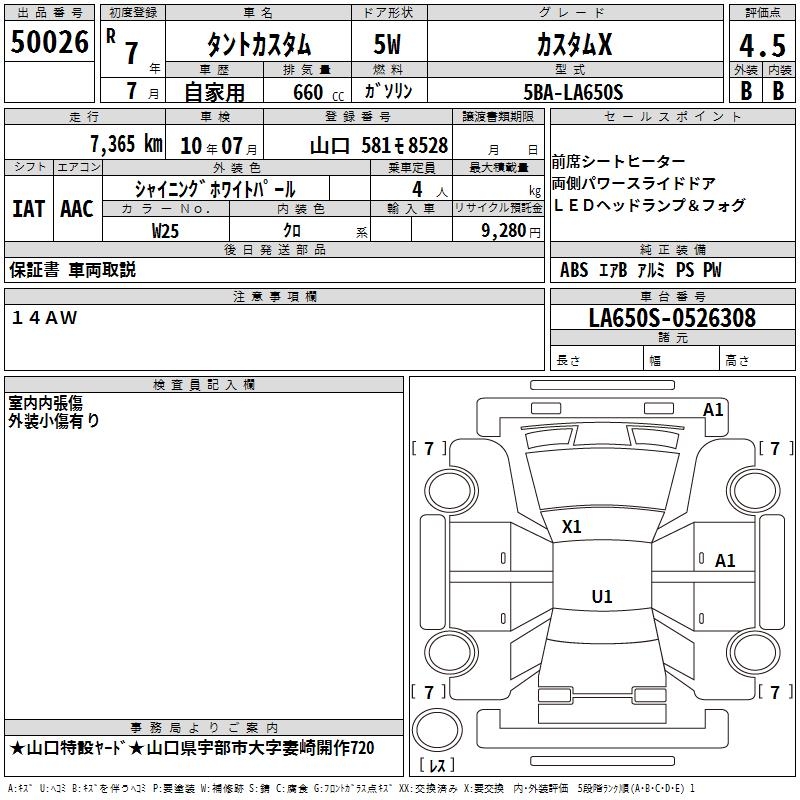 DAIHATSU TANTO