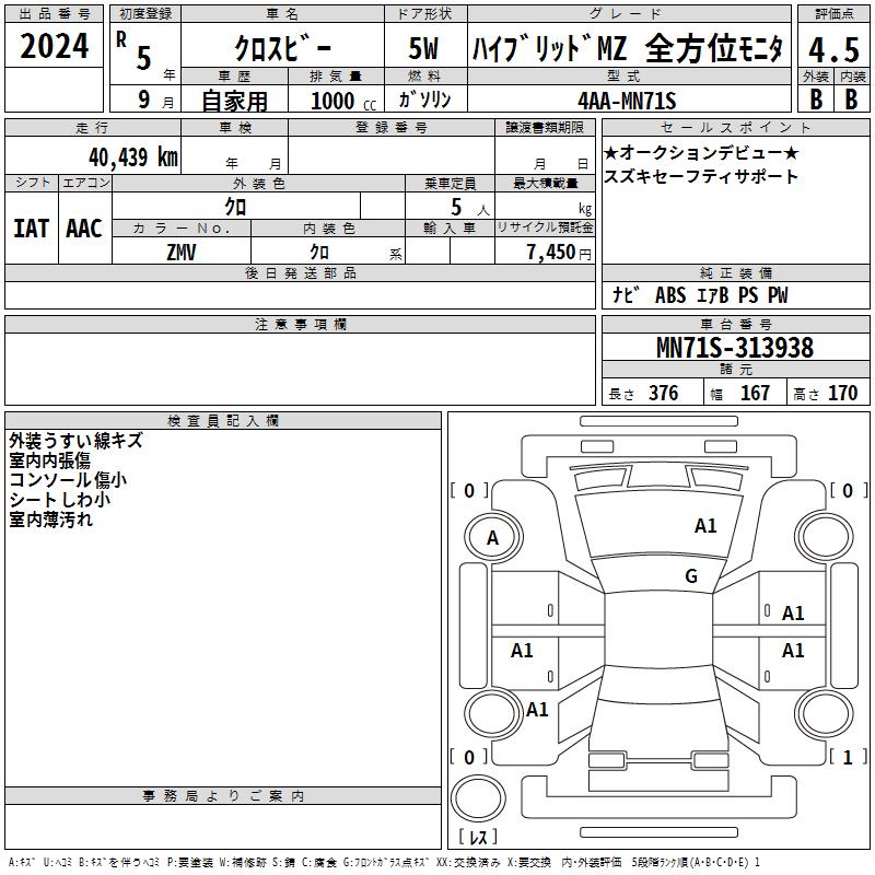 SUZUKI XBEE