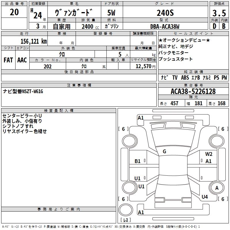 TOYOTA VANGUARD