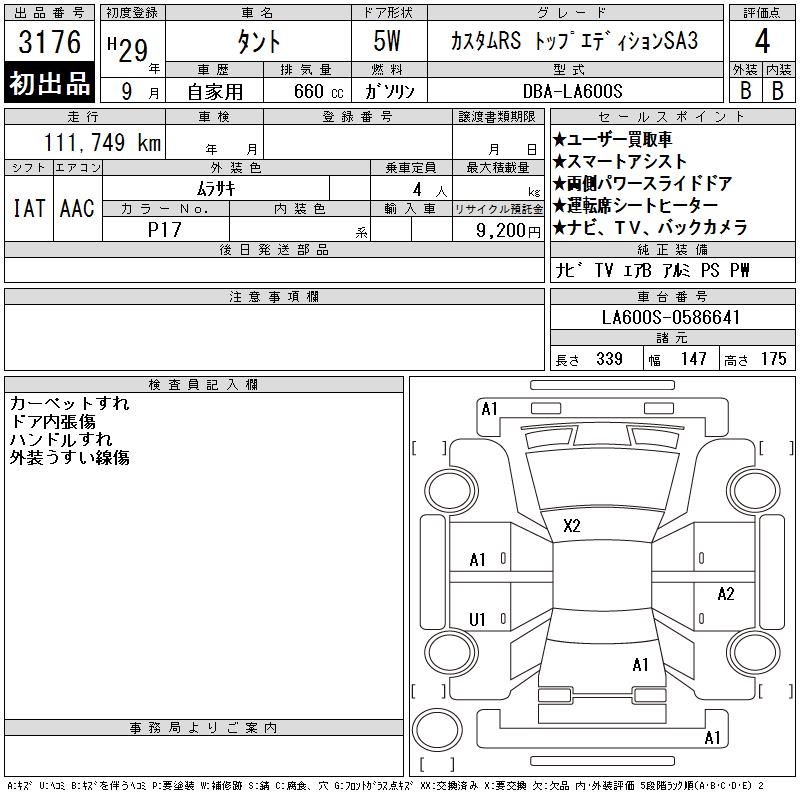 DAIHATSU TANTO