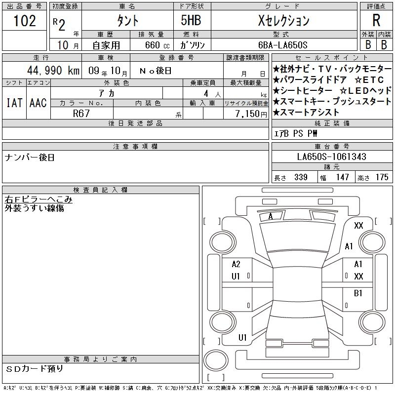 DAIHATSU TANTO