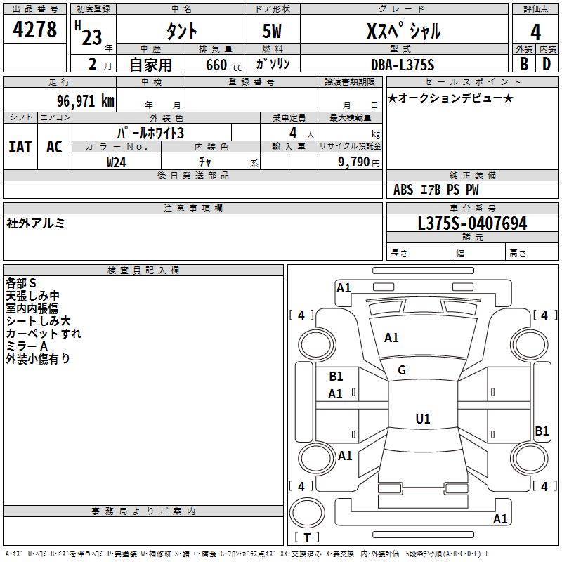 DAIHATSU TANTO
