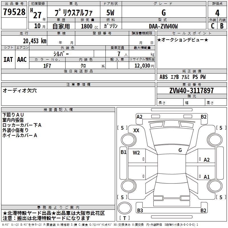 TOYOTA PRIUS ALPHA