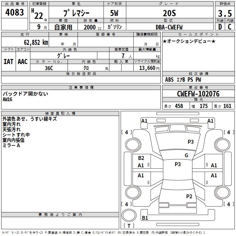 MAZDA PREMACY