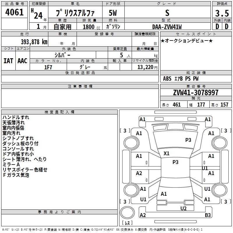TOYOTA PRIUS ALPHA