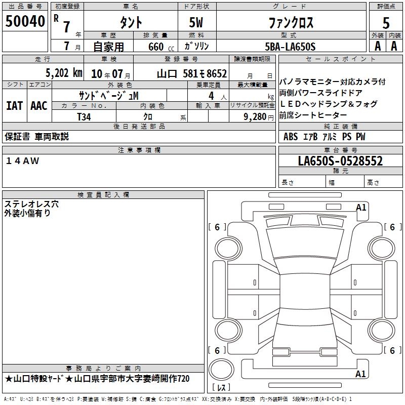 DAIHATSU TANTO
