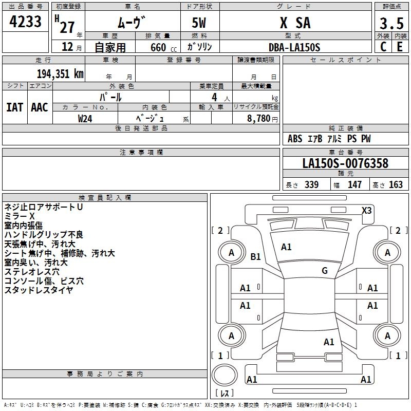DAIHATSU MOVE