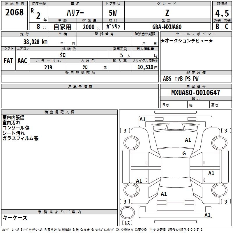 TOYOTA HARRIER