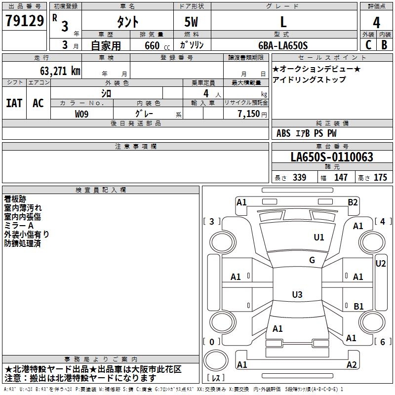 DAIHATSU TANTO