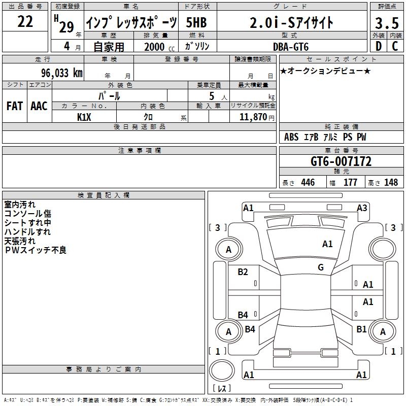 SUBARU IMPREZA
