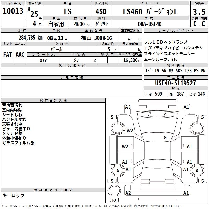 LEXUS LS460