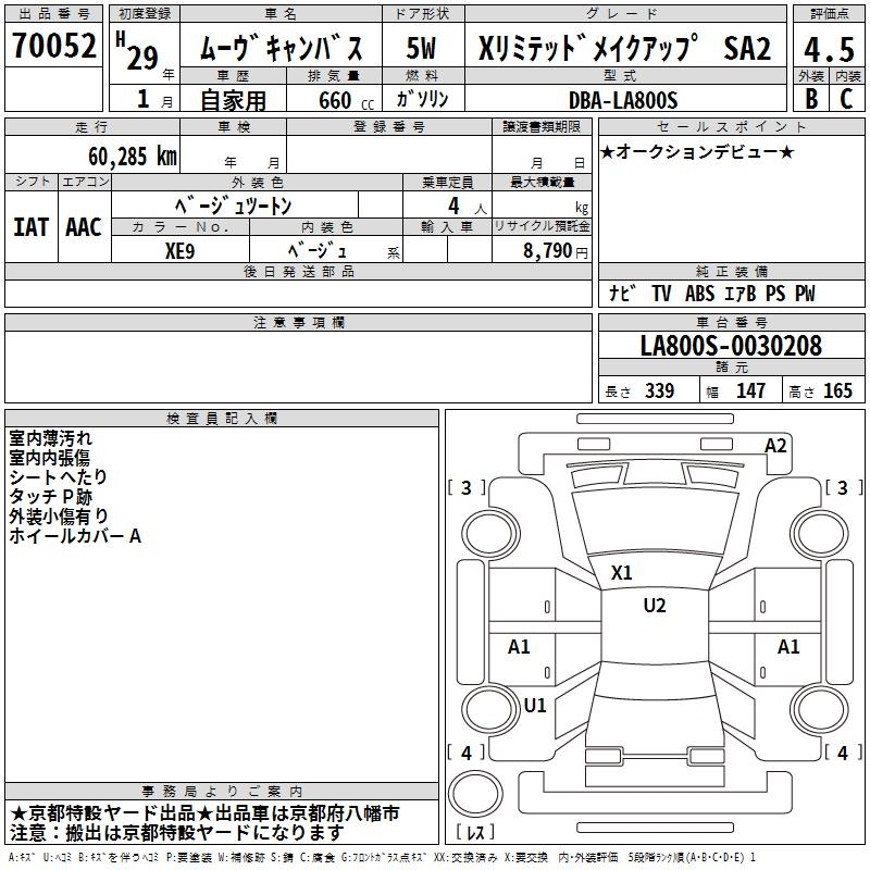DAIHATSU MOVE CANBUS