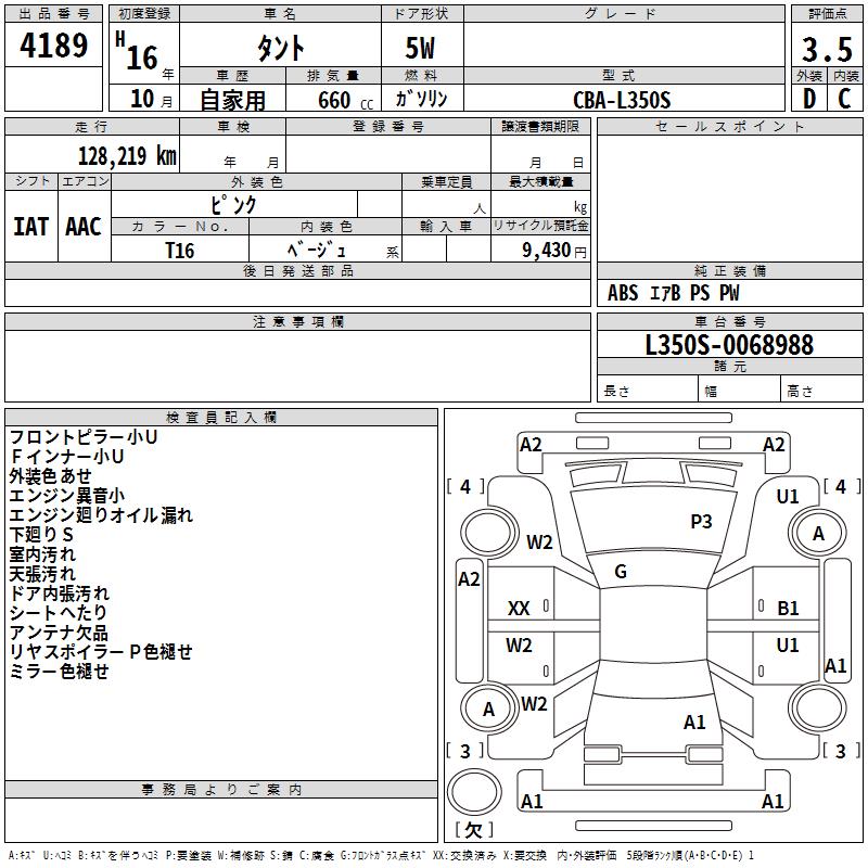 DAIHATSU TANTO