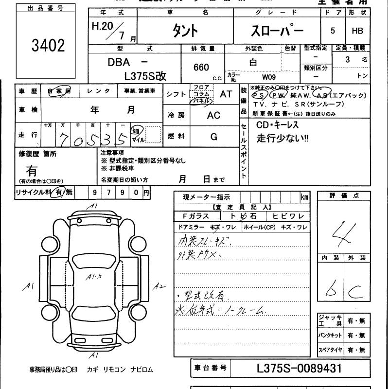 DAIHATSU TANTO
