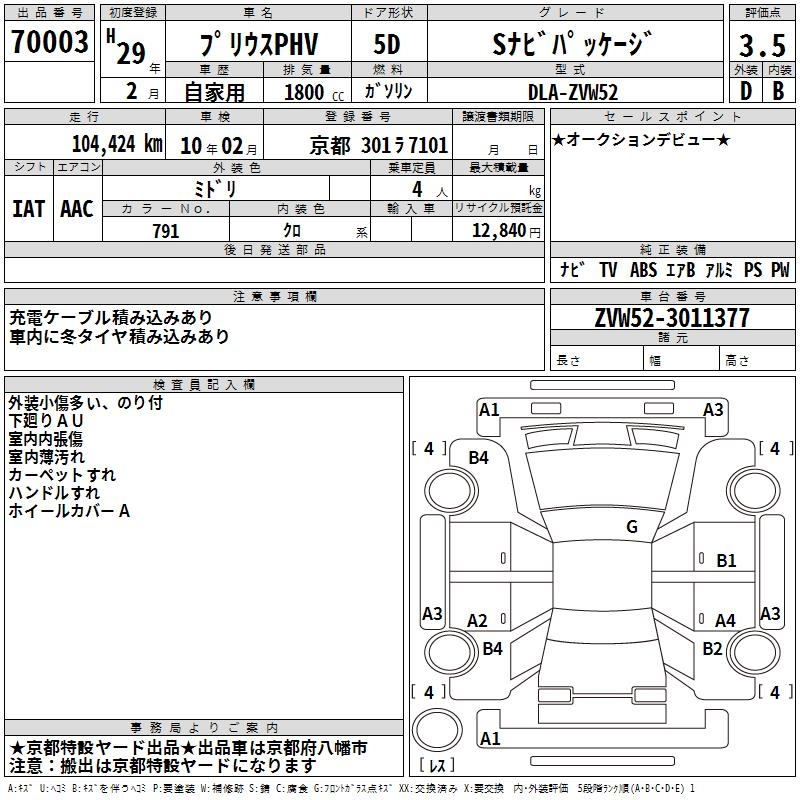 TOYOTA PRIUS PHV