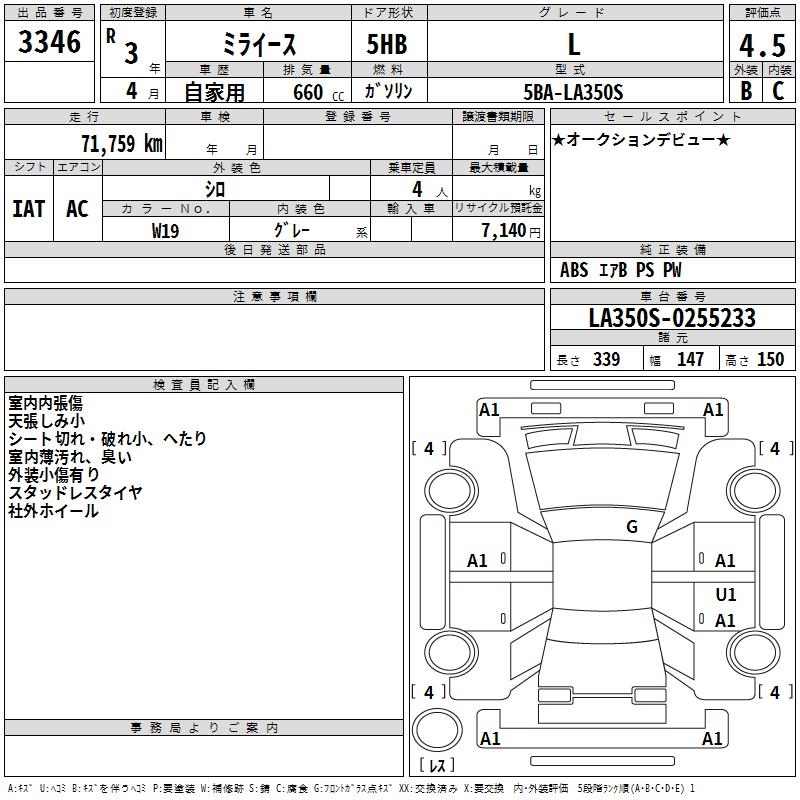 DAIHATSU MIRA E:S