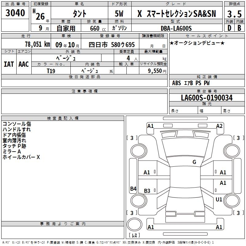DAIHATSU TANTO