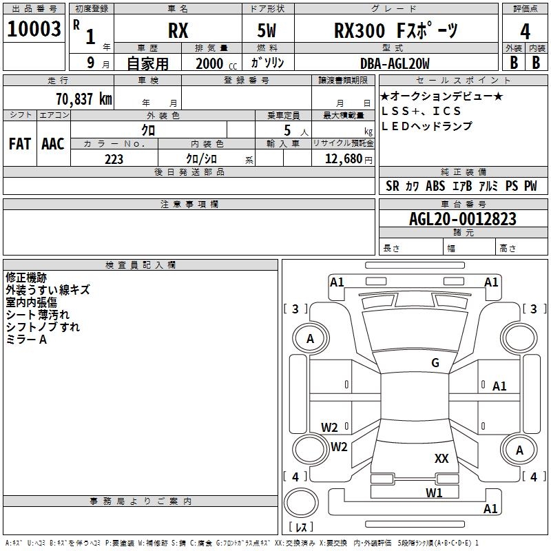 LEXUS RX300