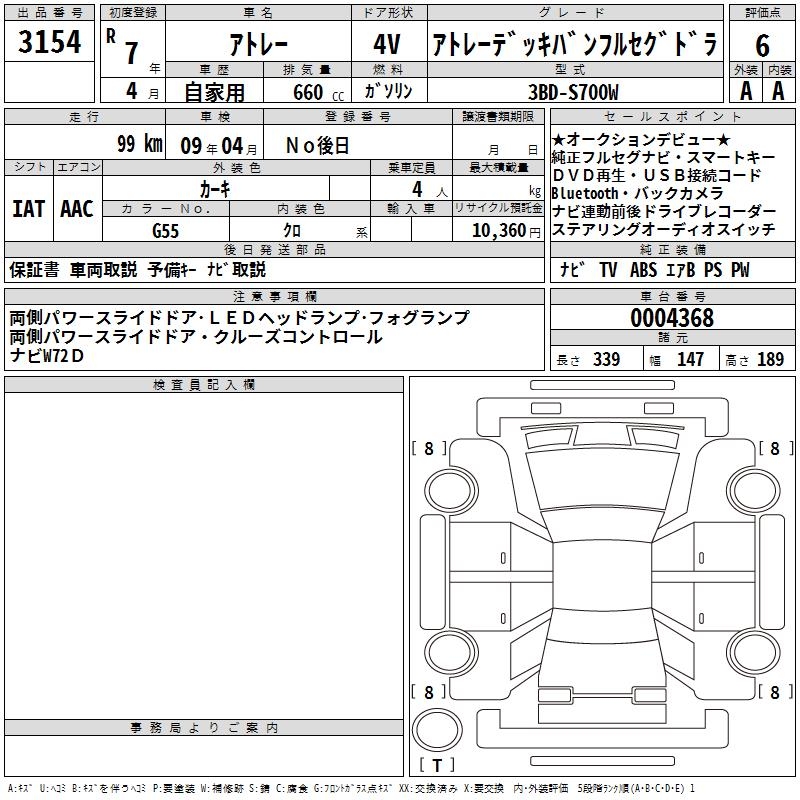 DAIHATSU ATRAI