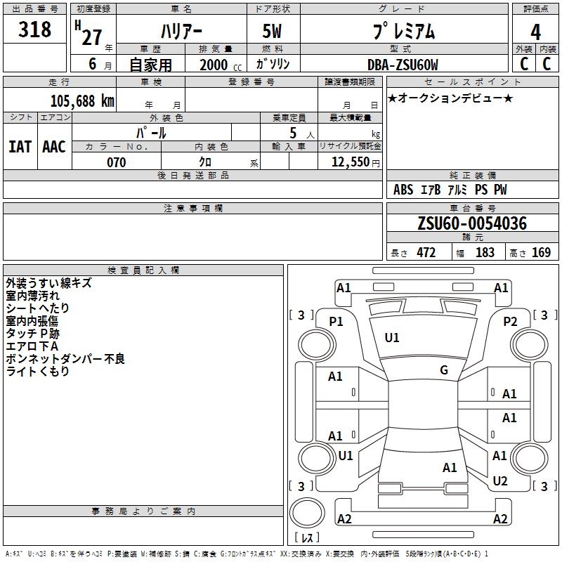 TOYOTA HARRIER