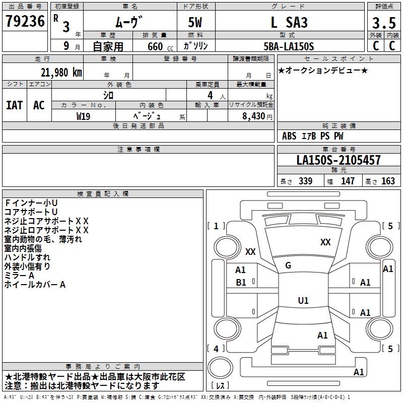 DAIHATSU MOVE