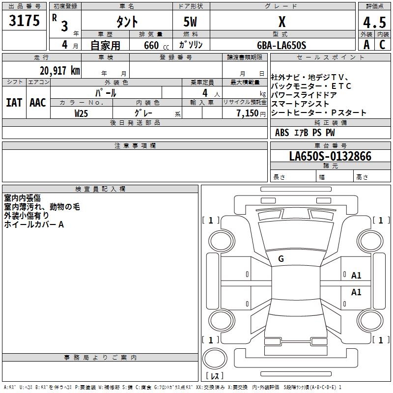 DAIHATSU TANTO