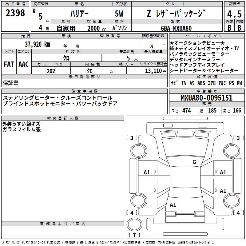 TOYOTA HARRIER