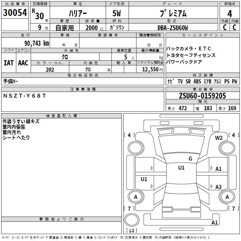 TOYOTA HARRIER