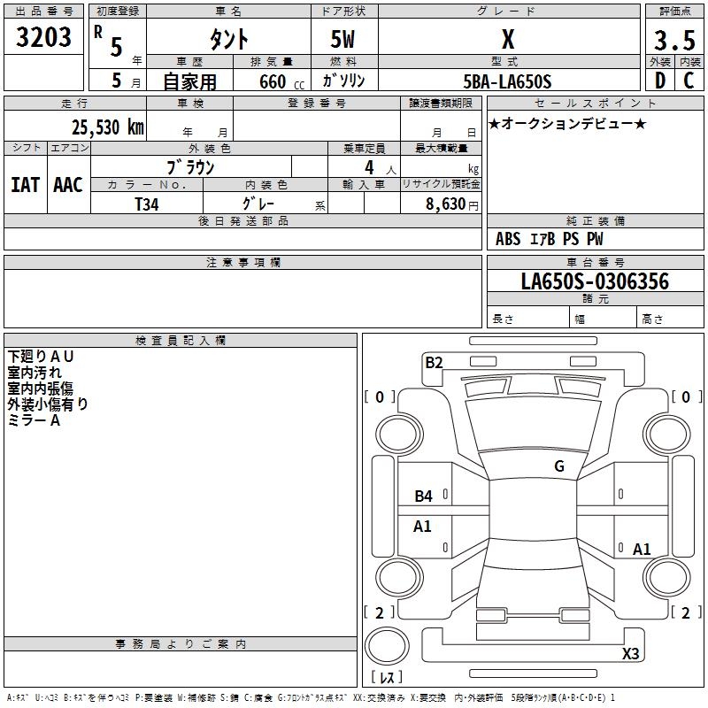 DAIHATSU TANTO