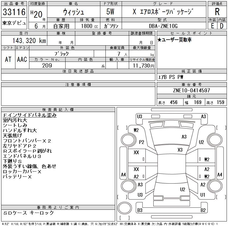 TOYOTA WISH