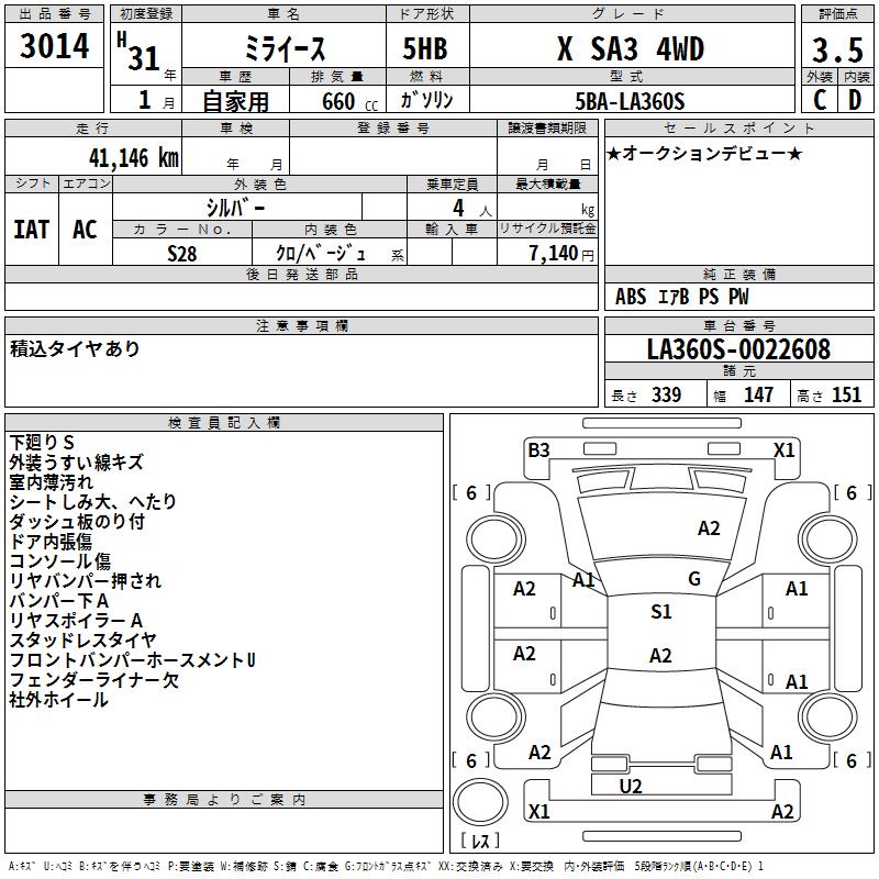 DAIHATSU MIRA E:S