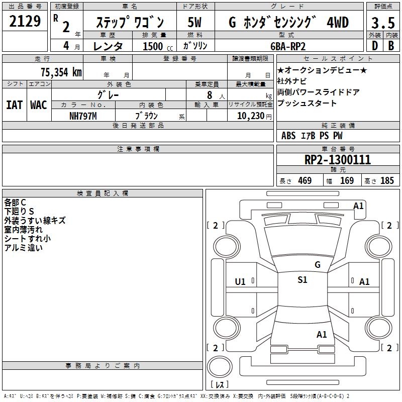 HONDA STEPWGN