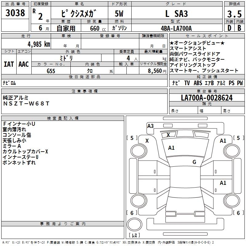 TOYOTA PIXIS MEGA
