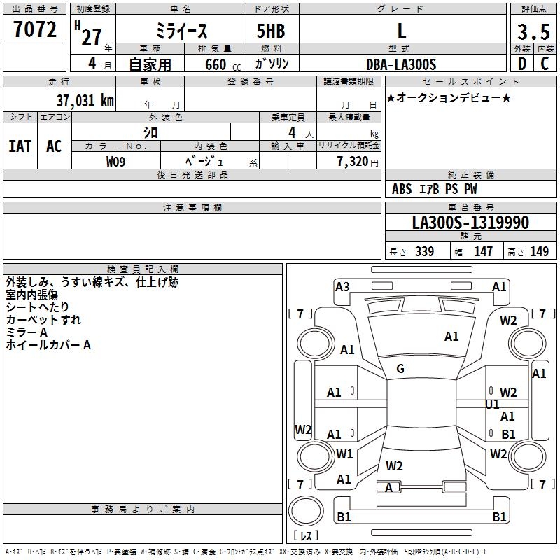 DAIHATSU MIRA E:S