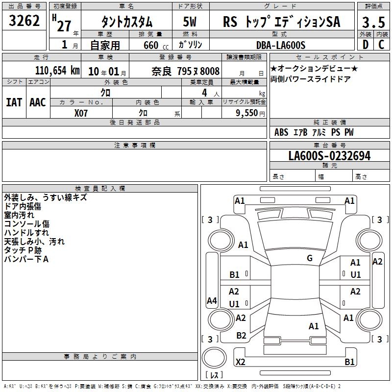 DAIHATSU TANTO