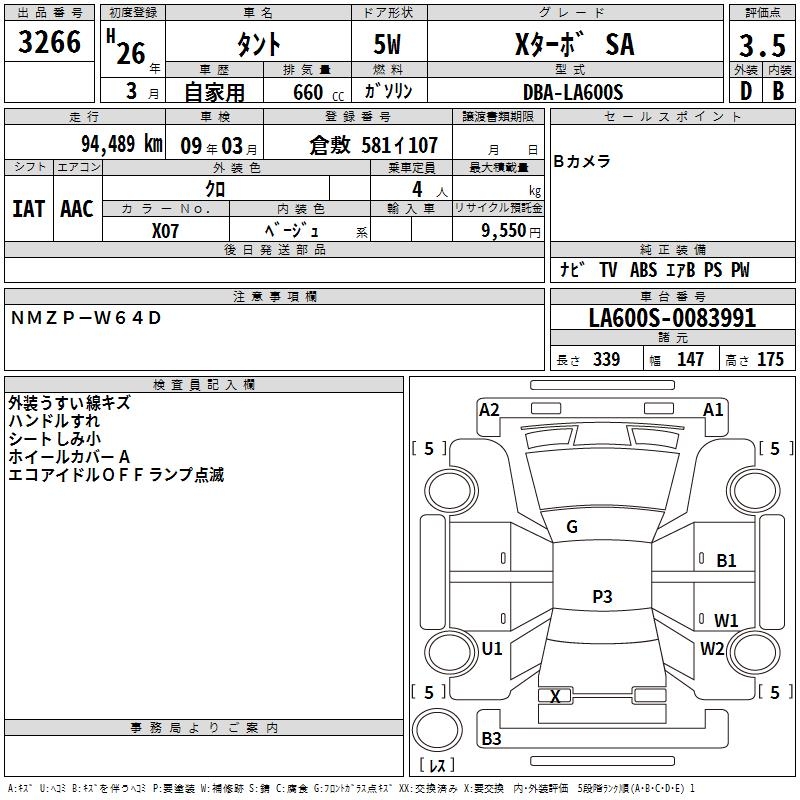 DAIHATSU TANTO