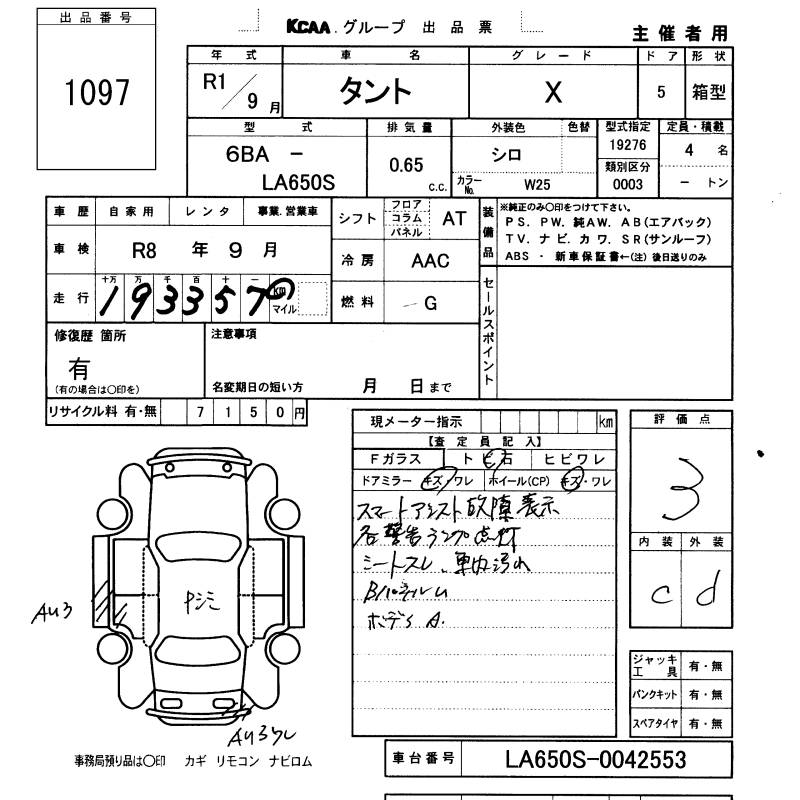 DAIHATSU TANTO