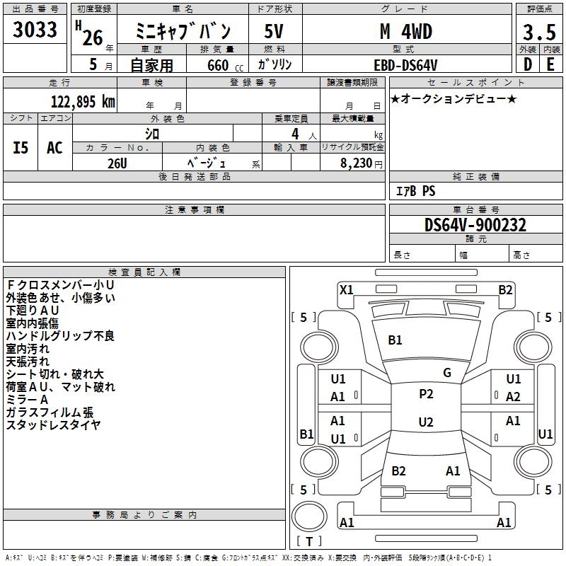 MITSUBISHI MINICAB