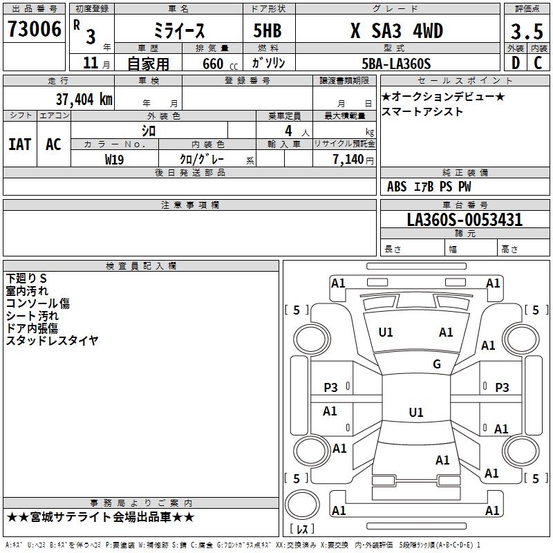 DAIHATSU MIRA E:S