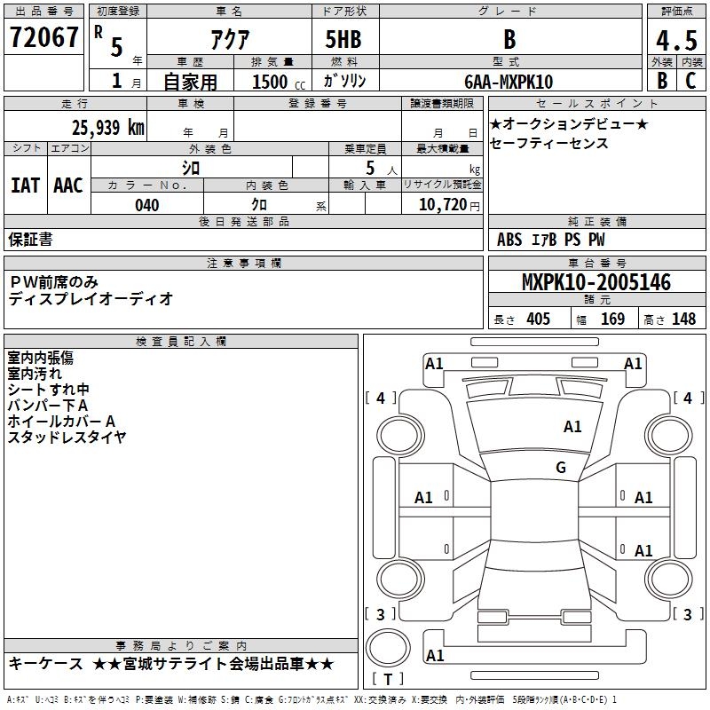 TOYOTA AQUA