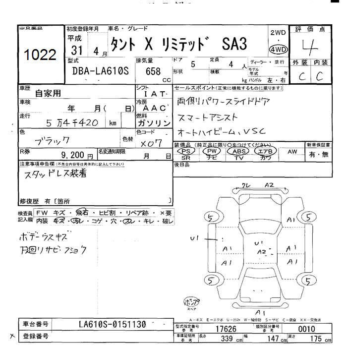 DAIHATSU TANTO