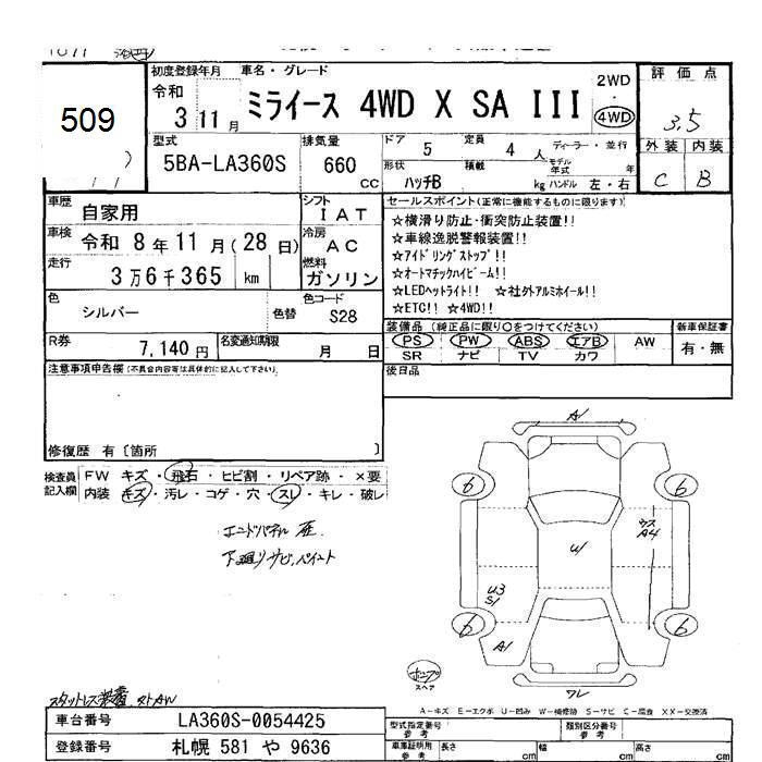 DAIHATSU MIRA E:S
