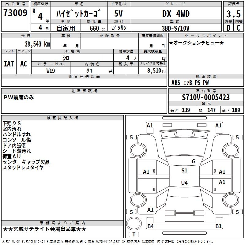 DAIHATSU ATRAI
