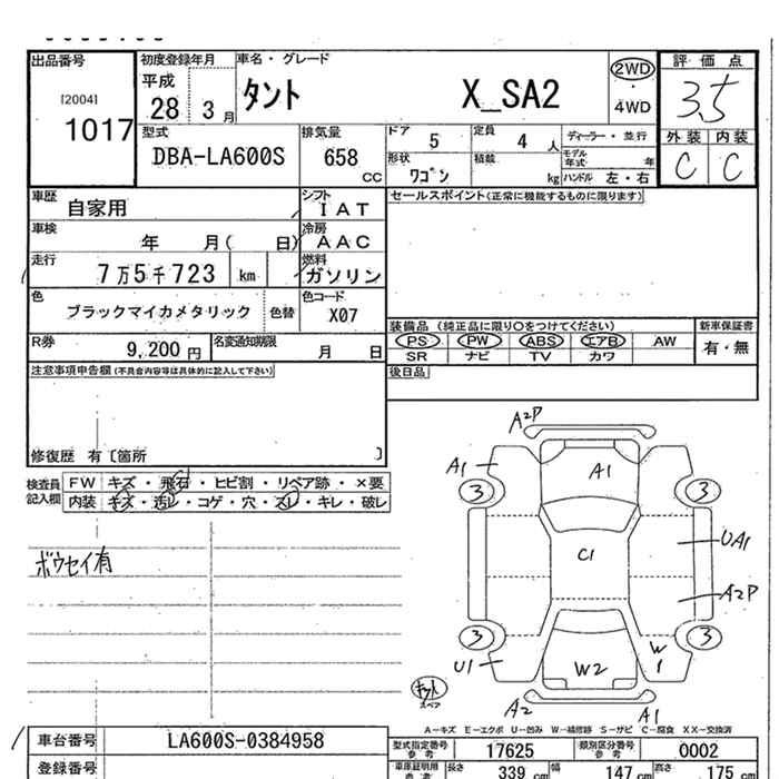 DAIHATSU TANTO