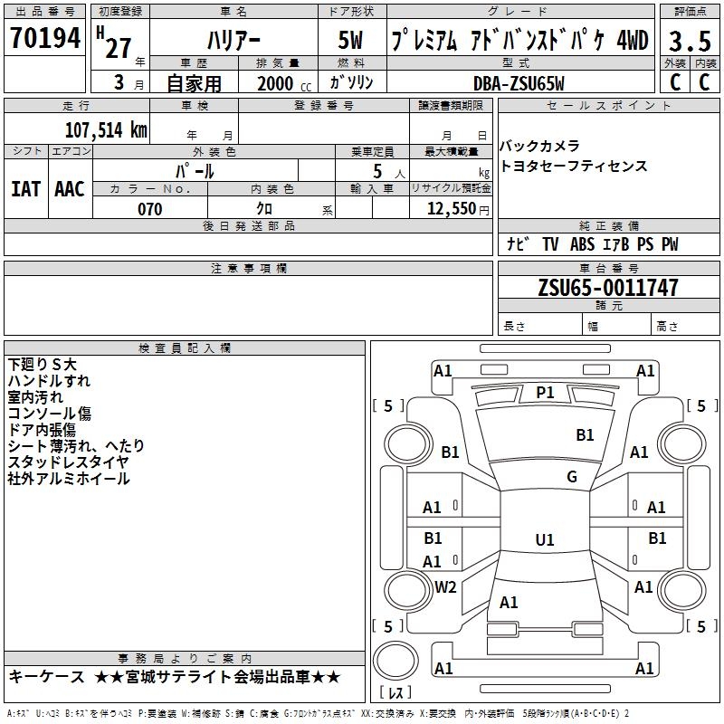 TOYOTA HARRIER