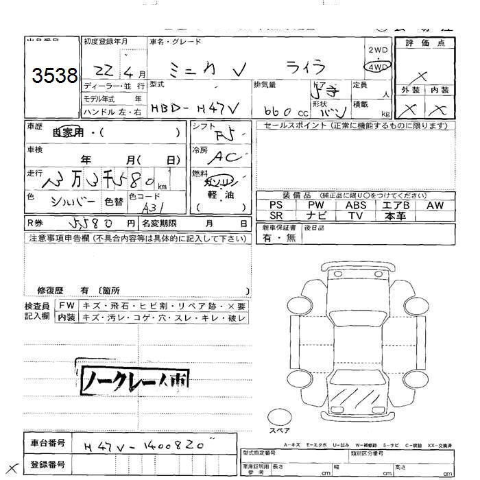 MITSUBISHI MINICA