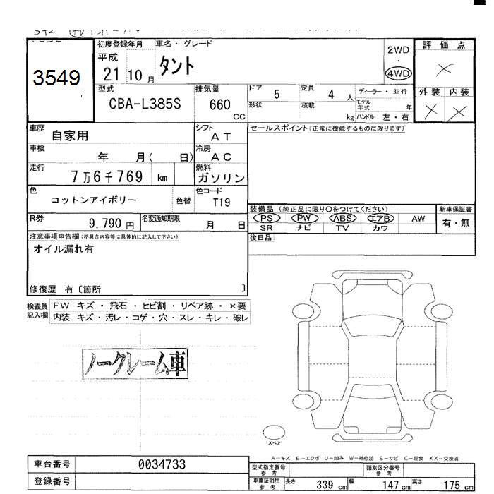 DAIHATSU TANTO