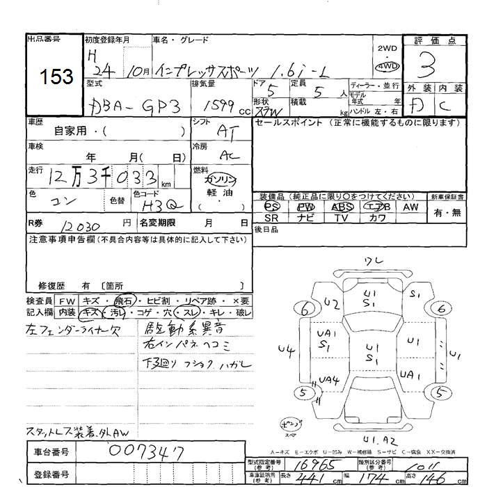 SUBARU IMPREZA