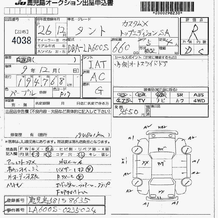 DAIHATSU TANTO