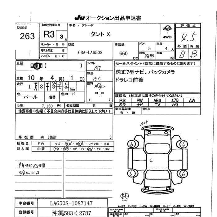 DAIHATSU TANTO